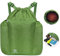 Sukeen Turnbeutel Damen Herren mit Kordelzug Innentasche, Turnbeutel Wasserdicht Rucksack Sporttasche mit Schuhfach und Nassfach,Schwimmbeutel Turnbeutel Satch für Fitnessstudio Reisen Ballspiele-Grün
