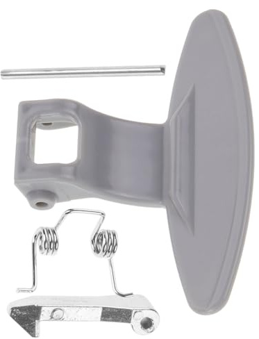 EXHUMKY 1 juego Manija de Puerta de Lavadora de Compatible con Lg Metal Reemplazo de Accesorios para Lavadoras Instalación y Duradera