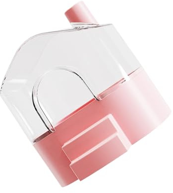 FIRSTXIU Clearly View - Casa de baño de arena para hámster de 360 grados, base a prueba de salpicaduras para exploración, escondites de sueño, fácil limpieza, mantenimiento, baño de arena transparente