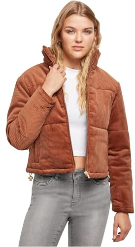 Urban Classics Piumino da Donna in Velluto a Coste Giacche per Le Donne, MOU, M