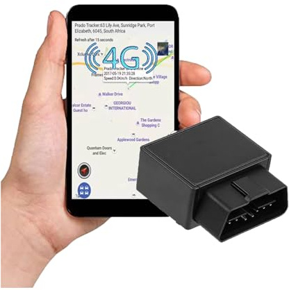 TKMARS Rastreador GPS 4G OBD2 para Coche, Seguimiento en Tiempo Real con Múltiples Alertas, Aplicación Gratuita (iOS/Android), Sin Tarifa Oculta
