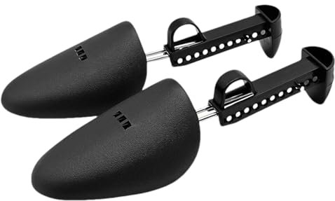 Embauchoir,Plastiques Embauchoirs Réglables Pour Baskets,Civière D'embauchoir Pour Hommes,1 Paire D'arbre À Chaussures Pour Hommes, Support De Chaussures À Longueur Réglable,pour Toutes Les Chaussures