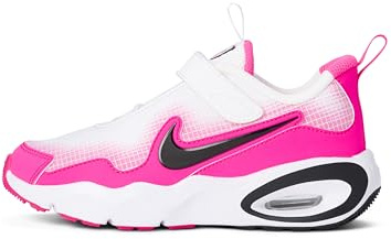 Nike Scarpe Unisex per Bambini Air Max Nova, Bianco Nero Laser Fucsia, 34 EU