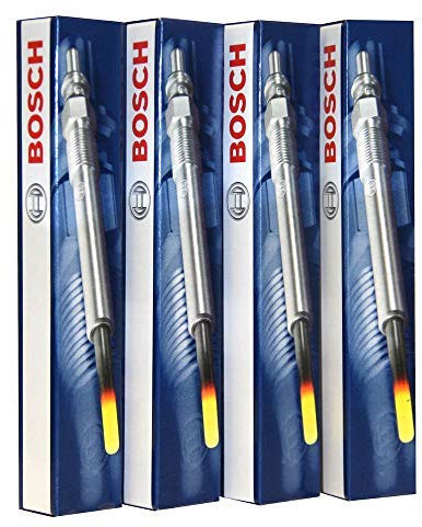Lot de 4 bougies de préchauffage Bosch 0250212009