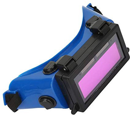 1240/5000 Lunettes de soudage à assombrissement Automatique, Lunettes de Soudeur Solaire à Ombre légère DIN3 Lunettes Protection oculaire Anti-éblouissement pour Chantier de Construction