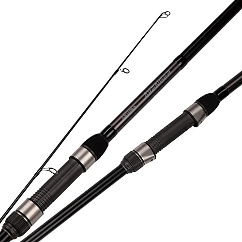 Okuma Avenger Carp 24 Ton Carbon Graphite Rod, AV-CA-1002MH, Black, 10' 0