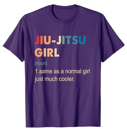 Jiu-Jitsu Girl Definition Funny Jiu-Jitsu Gift for Girls T-Shirt