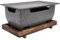 Tragbarer Holzkohlegrill, Kompakter Tisch-Mini-Räucherofen, Kleiner Grillofen, Kleiner Grill für Camping, Reisen, Picknicks, Garten, Strandparty Im Freien