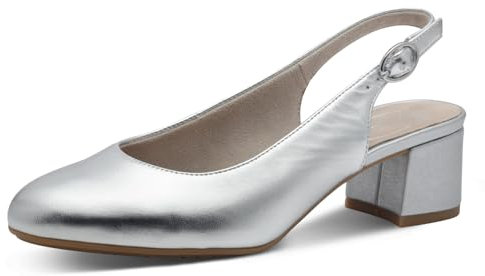 Tamaris Damen 8-89500-44 Pumps, Silber, 37 EU