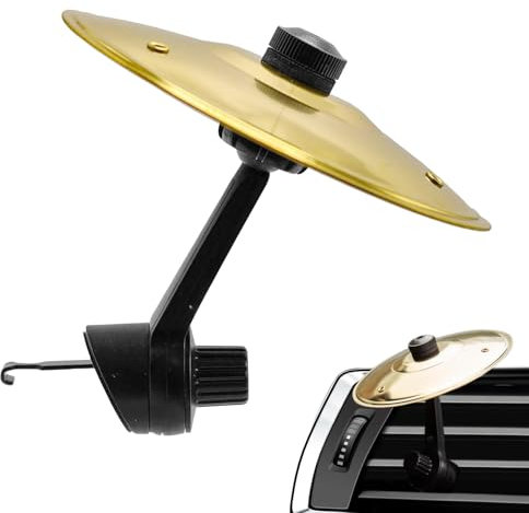 Platillo Bateria Para Coche, Platillo Crash, Cymbals Crash, Accesorio Compacto Para Coche Para Amantes De La Música Hacen Más Divertido Al Conducir Accesorios De