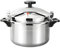 Cocotte minute 3-7 L, 5 à 10 personnes, Cuisson plus rapide saine, Système de sécurité,pour la plupart des types de plaques de cuisson (3L)