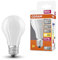 OSRAM LED SuperStar Classic A60 Dimmbare LED Lampe für E27 Sockel, Birnenform, GL FR, 806 Lumen, warmweiß (2700K), Ersatz für herkömmliche 60W Glühbirnen, 1er-Pack, White