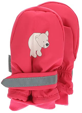 Sterntaler Fäustel Eisbär Manoplas, Magenta, 2 para Bebés