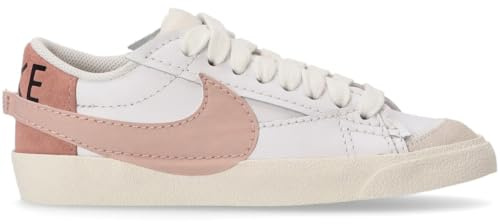 Nike Femme Blazer Low '77 Basket, White/Oxford Rose, 33 EU