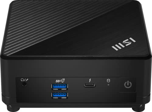 MSI Cubi 5 12M Intel Core i3 1215U Barebone, NUC, SFF, Mini Computer, HTPC, (NO RAM, NO Storage, NO OS), Grafica UHD/ThunderBolt 4/Tipo C/HDMI/DisplayPort/Dual LAN/WiFi 6E/BT 5.3/VESA
