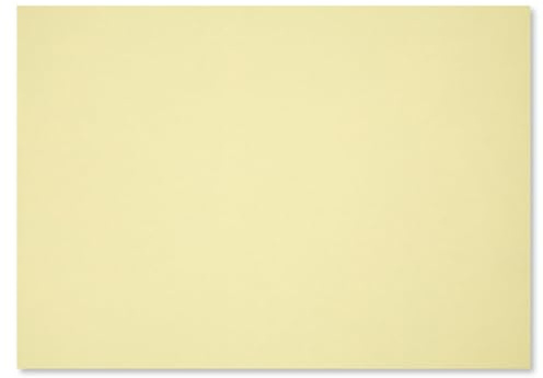 100er Set manteles Individuales Pastel I Manteles de Papel I DIN A3 I Amarillo por Ambos Lados I Mantel Individual desechable I az148