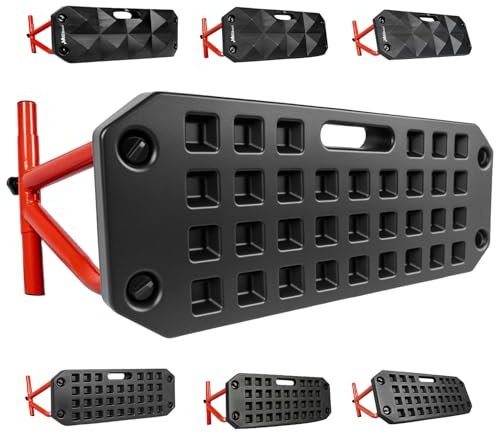 JASCOPRO Fußball Rebound Board, tragbarer Dual-Oberflächen Trainer