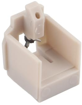 NiuLumea ATN3600L Stylet de rechange pour tourne-disque Audio-Technica AT-LP60, AT-L60X, AT-LP60XBT, AT-LP60-USB, AT-LP2D, AT-PL50, aiguille de tourne-disque, blanc