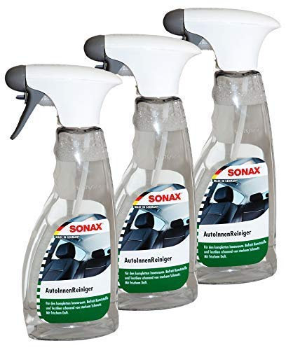 Preisjubel 6 x SONAX AutoInnenReiniger 500ml, Cockpit-Reiniger, Polsterreiniger, Textil