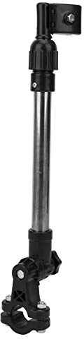 Aukson Soporte para Paraguas de Bicicleta, Soporte de Soporte para Paraguas de Bicicleta Sombrilla Ajustable de Acero Inoxidable para Silla de Ruedas Sillas de Camping Cochecito