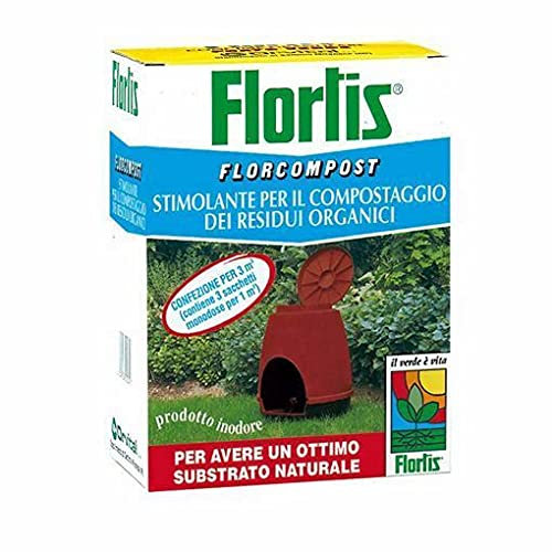 Flortis Florcompost stimolante per Il compostaggio dei residui organici 1500GR