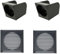 Generico Porta Casse Altoparlanti Box colore NERO (senza altoparlanti) per montaggio Stereo autoradio Specifiche (NON ORIGINALI) COMPATIBILI con Panda modello 141 prodotte dal 1986 al 2003-2072N