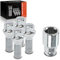Frankberg 4 x Tapered Roller Wheel Bolts Front Rear Compatible with S60 I 384 2.0L 2000-2010 S80 I 184 2.5L 1998-2008 Replace# 31423735