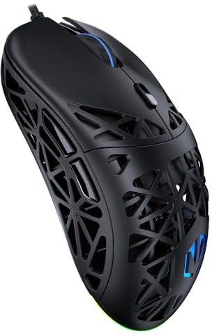 ENDORFY LIV Gaming Mouse, Ultralight Design (54 g), Maximum 12,000 DPI, PixArt PAW3311, Kailh GM 4.0, USB-A, Dedicated Software, ARGB Backlight, EY6A020