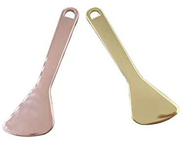 Mikinona Cucchiaio Per Crema Per Occhi in Strumento Per Massaggio Occhi Cucchiaio Per Facile Trasportare e Usare