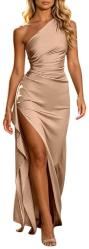 Générique Robe Longue Femme Cocktail Casual Soirée Fluide Romantique Portefeuille Col V Fleurie Mousseline Automne Mariage Cérémonie Légère Souple Douce A80