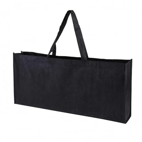 APLVFFZH Grill Storage Case Rectangular Storage Bag Canvas Tote Barbecue Cooker Portable Carry Reinforced Handle Structure Suitable for Outdoor Cooking Travel Home Organization65cm27.5cm10cm