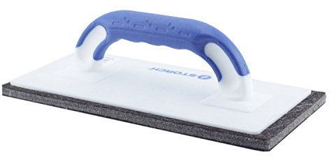 STORCH Kunststoff-Reibebrett mit Filz-Belag 10mm - 280 x 140 mm-Filzreibebrett - Reibe - Maurerreibebrett - Filzbrett