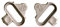 SILCA 3D-gedrucktes Ti-Stollen-Set | Shimano SPD-Pedale | 1 Paar mit Titanschrauben und -Platten