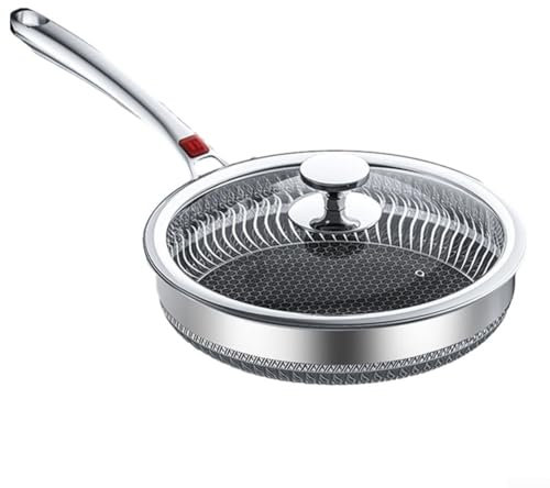 Sartén de acero inoxidable 316 para cocinas de inducción, olla antiadherente con fondo grueso (2)