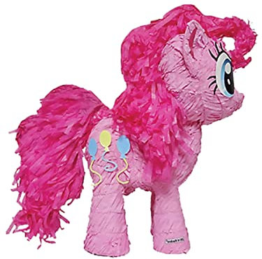 (BOX20) (Dino2) Pull Pinata - My Little Pony (Pinkie Pie)
