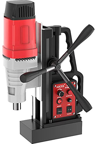 220v Reversible Magnetbohrmaschine Tischbohrmaschine, Drehzahlgeregelte Adsorptions Magnetbasis Hohl Bohrmaschine