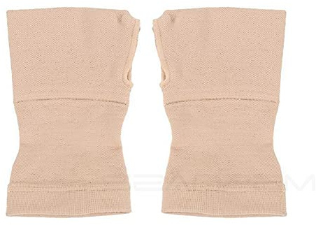 Manicotti di supporto per il polso, 1 paio di guanti traspiranti a compressione per artrite, guanti a pressione senza dita, tutore sportivo per pollice, supporto per polso, sollievo dal dolore per