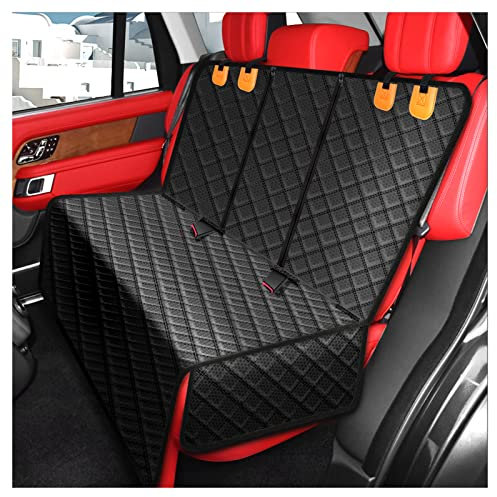 BIKAEIK Dog Car Seat Cover for Back Seat,100% Waterproof and Durable Scratchproof Nonslip Rear Car Seat Protector with Universal Size Fits for Cars/Trucks/SUVs
