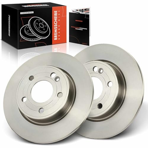 Frankberg Bremsscheiben Bremsscheibensatz Hinterachse Kompatibel mit A-Klasse W177 A160-A220 2018-2023 B-Klasse W247 B160-B200 2018-2023 CLA C118 2019-2023 Replace# 2474230112