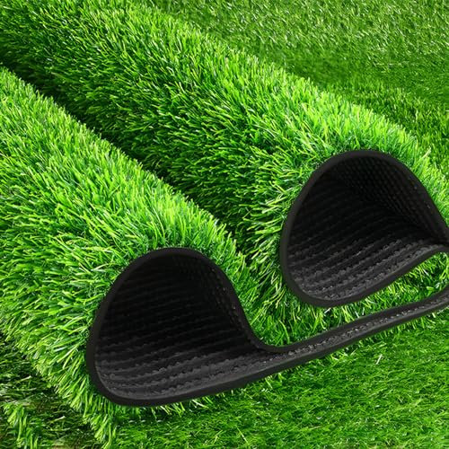 Césped Artificial Realista Estera de Hierba Falsa Hierba de Verano 2x5m Alfombra de Césped Artificial para Jardín Césped Paisaje (Color : Green, Size : 2x0.5m(6.56x1.64ft))