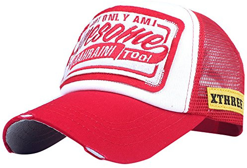 Baseball Cap Unisex Classic Baumwolle Stickerei Baseballkappen Gestickte Lächeln Verstellbar Sonnenschutz Basecap für Damen Herren Sportlicher Draußen Kappen Hüte