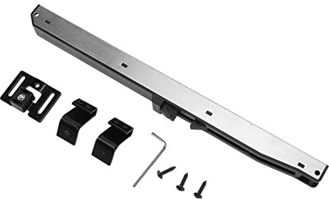 Soft-Close-Mechanismus Türdämpfer, Schiebetür-Soft-Close-Mechanismus, Edelstahl-POM-Federpuffer-Dämpfer Punch Freely Scheunentor-Dämpfer-Hardware-Kit