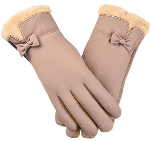 Fäustlinge für Damen, kaltes Wetter, beheizt, warme Handschuhe für Damen und Herren, Herbst und Winter, vielseitig einsetzbar, zum Fahren, Outdoor, Radfahren, Bildschirm, warme Handschuhe,