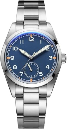 ADDIESDIVE Nuevo 36mm Reloj de Cuarzo Hombre Luminosos K1 Espejo de Burbuja Impermeable 100m VH60-24H Reloj analógico Hombre AD2099