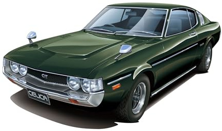 Aoshima TOYOTA RA35 CELICA LB 2000 GT 1977 Kit de Modélisme Automobile Maquette pour Enfant, toutes saisons, non pliable
