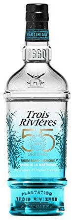 TROIS RIVIERES 55 ORIGINES rhum blanc agricole 55% 70cl, 700 milliliters