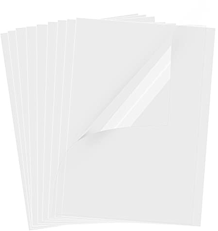 60 Sheets Transparency Paper for Overhead Projector, Clear Printing Film for Ink Jet Printers - High Definition, 8.5 x 11 Inches