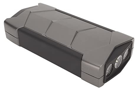 Démarreur de Batterie de Voiture 800 A Peak, Démarreurs Portables avec LED pour Moteur jusqu'à 7,2 L à Gaz 5,5 L, Chargeur de Saut au Lithium 10800 MAh 12 V avec Câble de