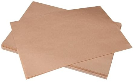 HRLORK Papel para hornear, papel pergamino, papel a prueba de grasa, papel antiadherente desechable para freidora de aire, hornear, envolver y cocinar, 100 unidades