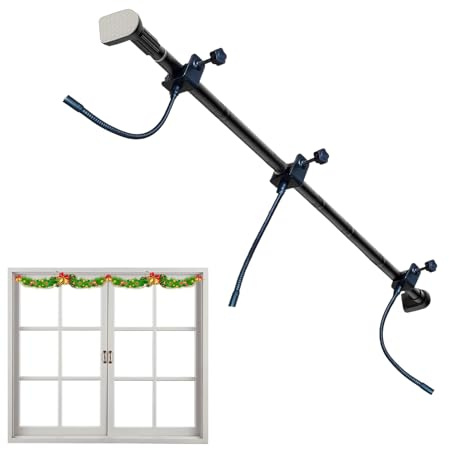 Morsetto di Winterfall: Barra di soglia Estensibile, Supporto in lega Resistente, Barra decorativa per Fest | Concetto Di Design Di Sospensione Invernale, Elemento Pos
